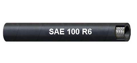 Fiber Braid Hydraulic Hose SAE 100 R6