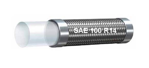PTFE Lined Hydraulic Hose SAE 100 R14