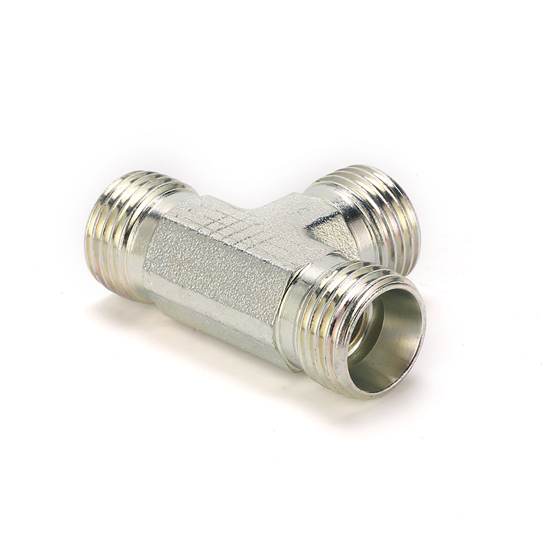 Male Threaded Hydraulic Equal Tees Fittings/ Adapters AC